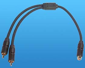DELUXE OFC Y ADAPTOR 2M-1F